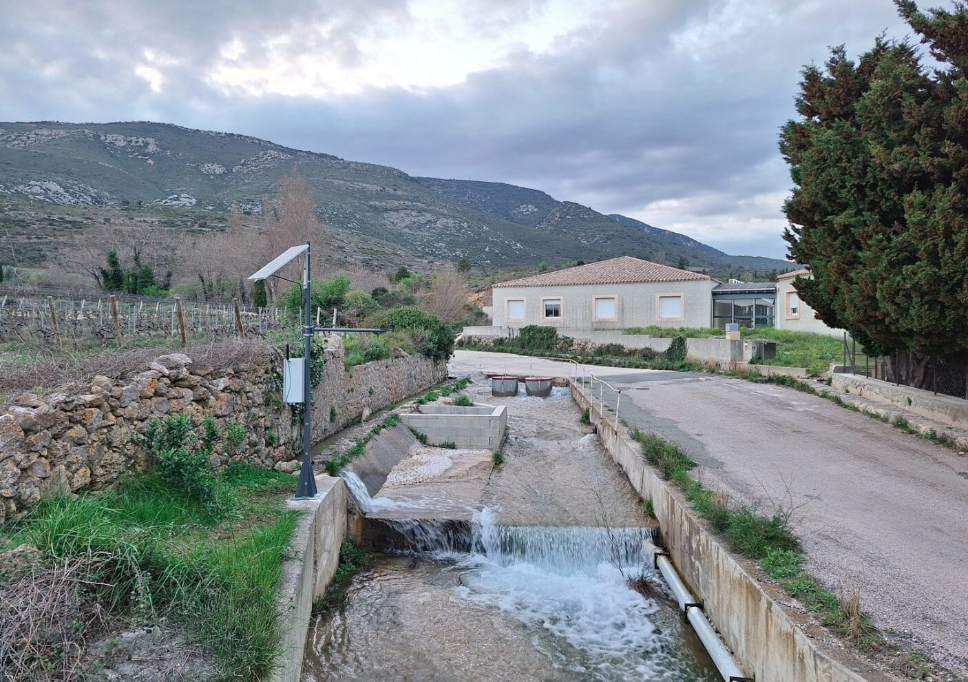 Station de Tuchan (ruisseau des Nouyès)